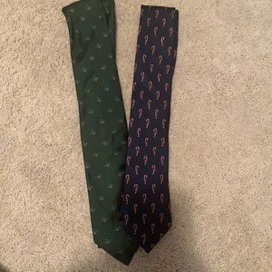 2 Paul Fredrick holiday ties